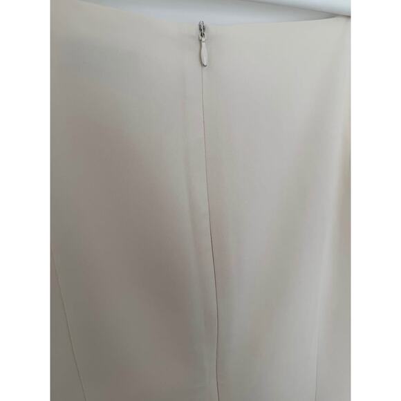 White dress, size S, high quality fabric, good for wedding & dinner party - Picture 7 of 7